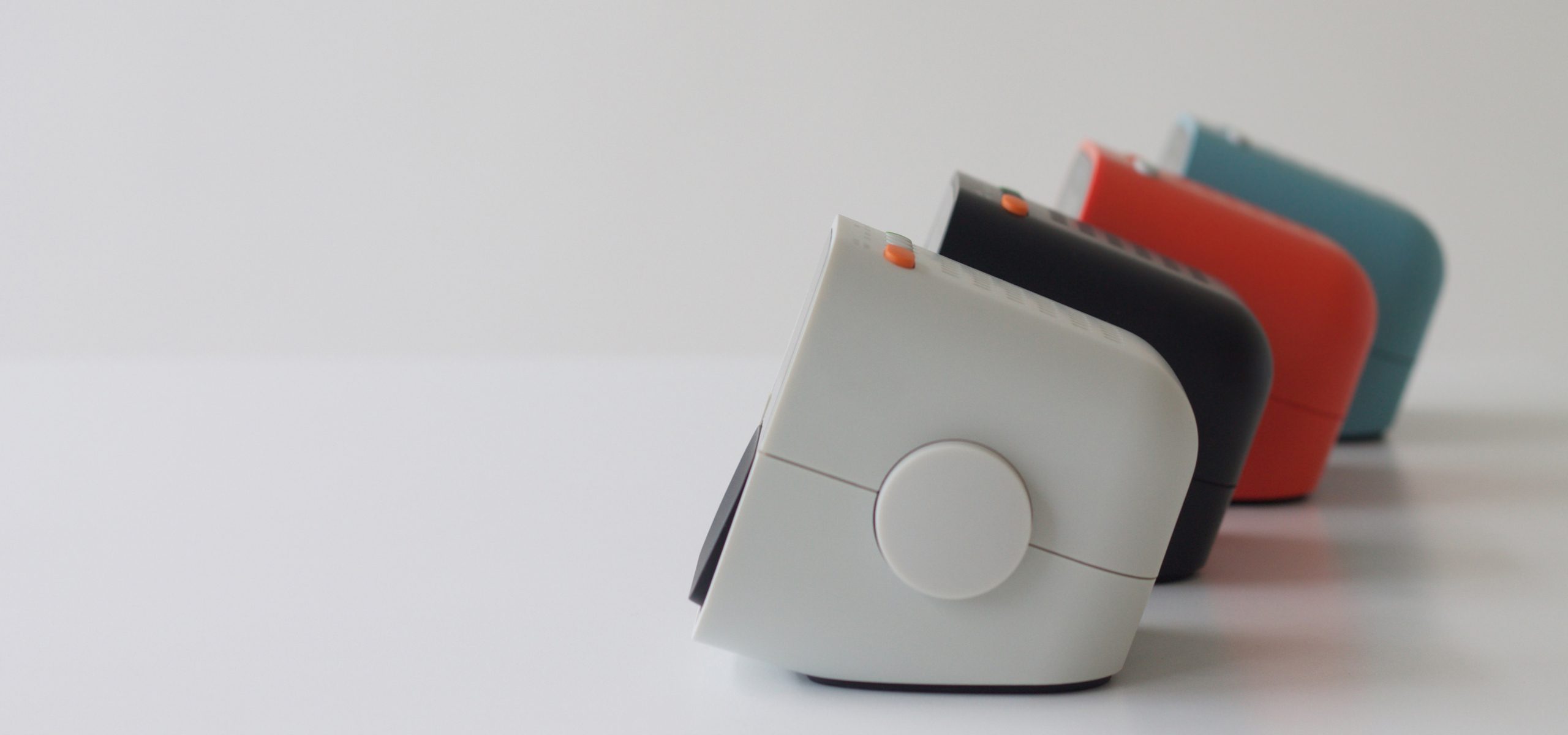 a range of dieter rams inspired colour ways helps cement the new repositioned Goodmans brand as one that celebrated industrial design.