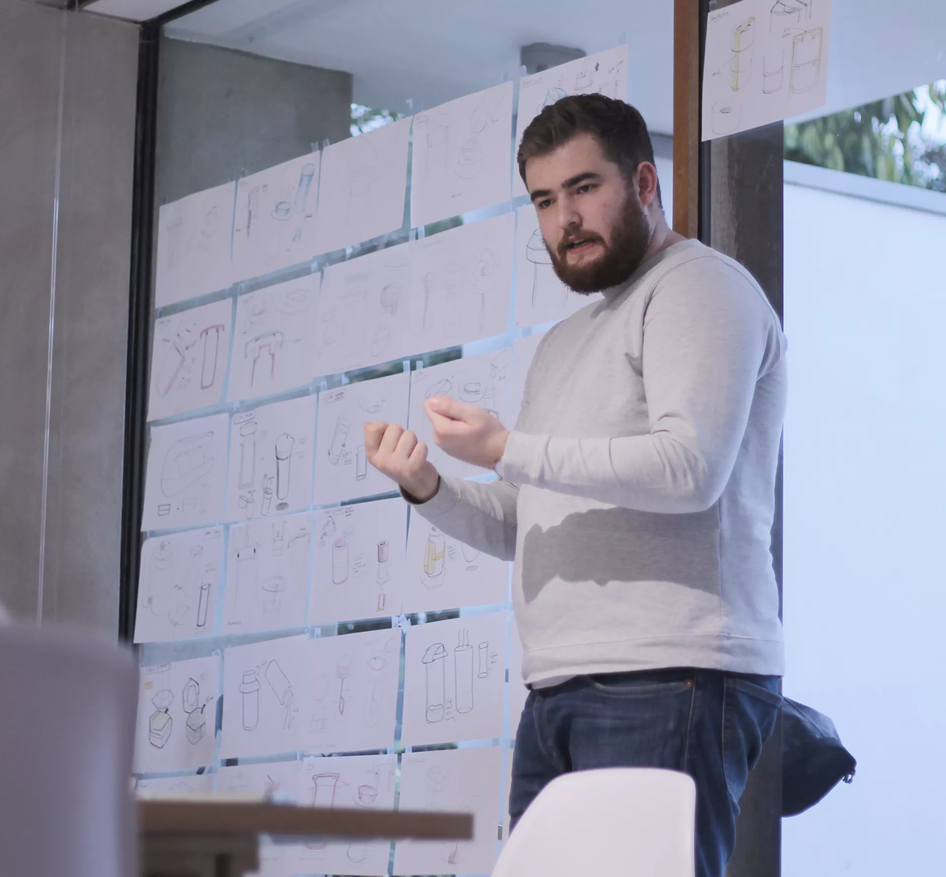 Dan Harfield of Rodd Design discussing his design work