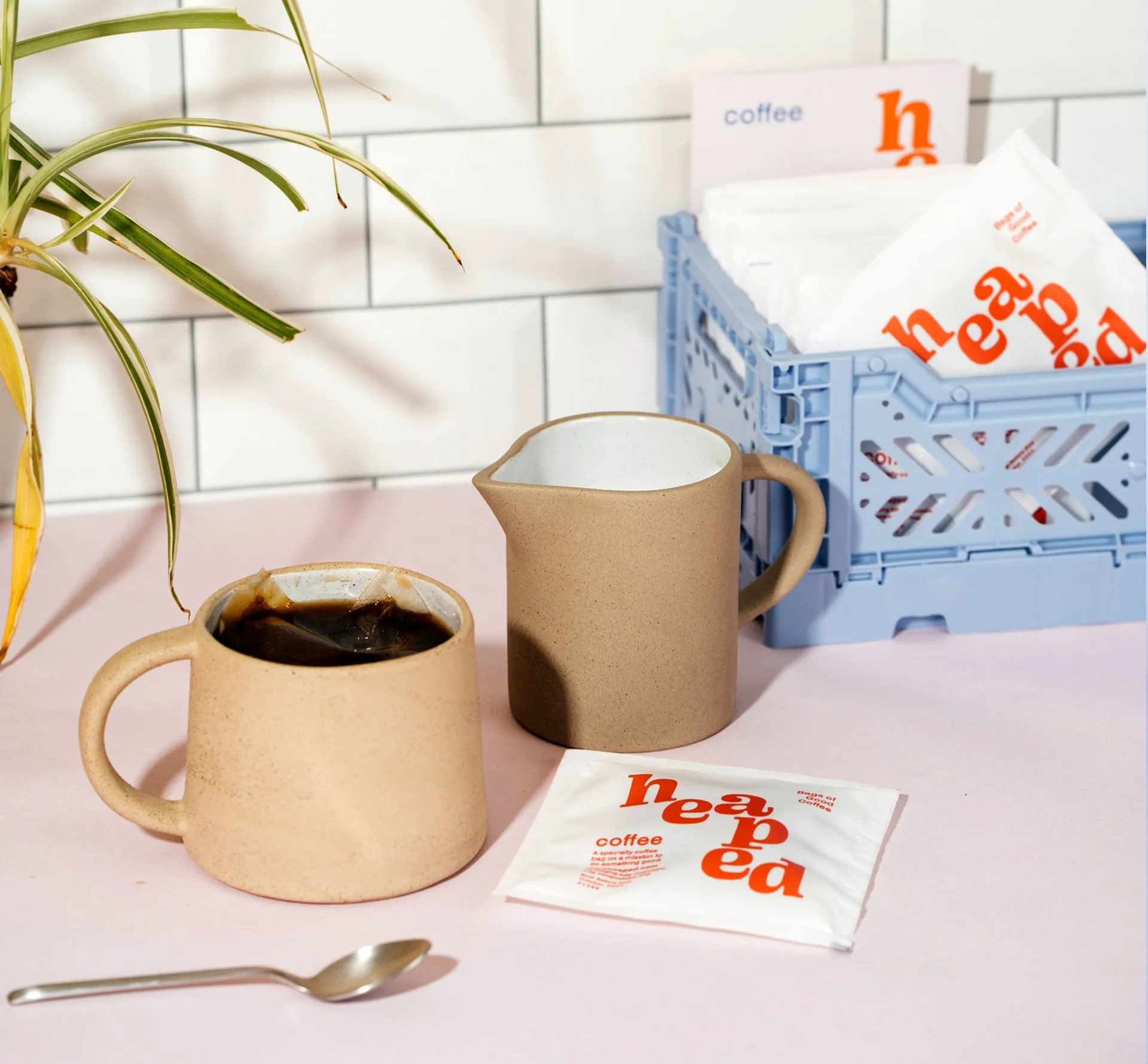 Heaped embraces playfulness to create a memorable design identity