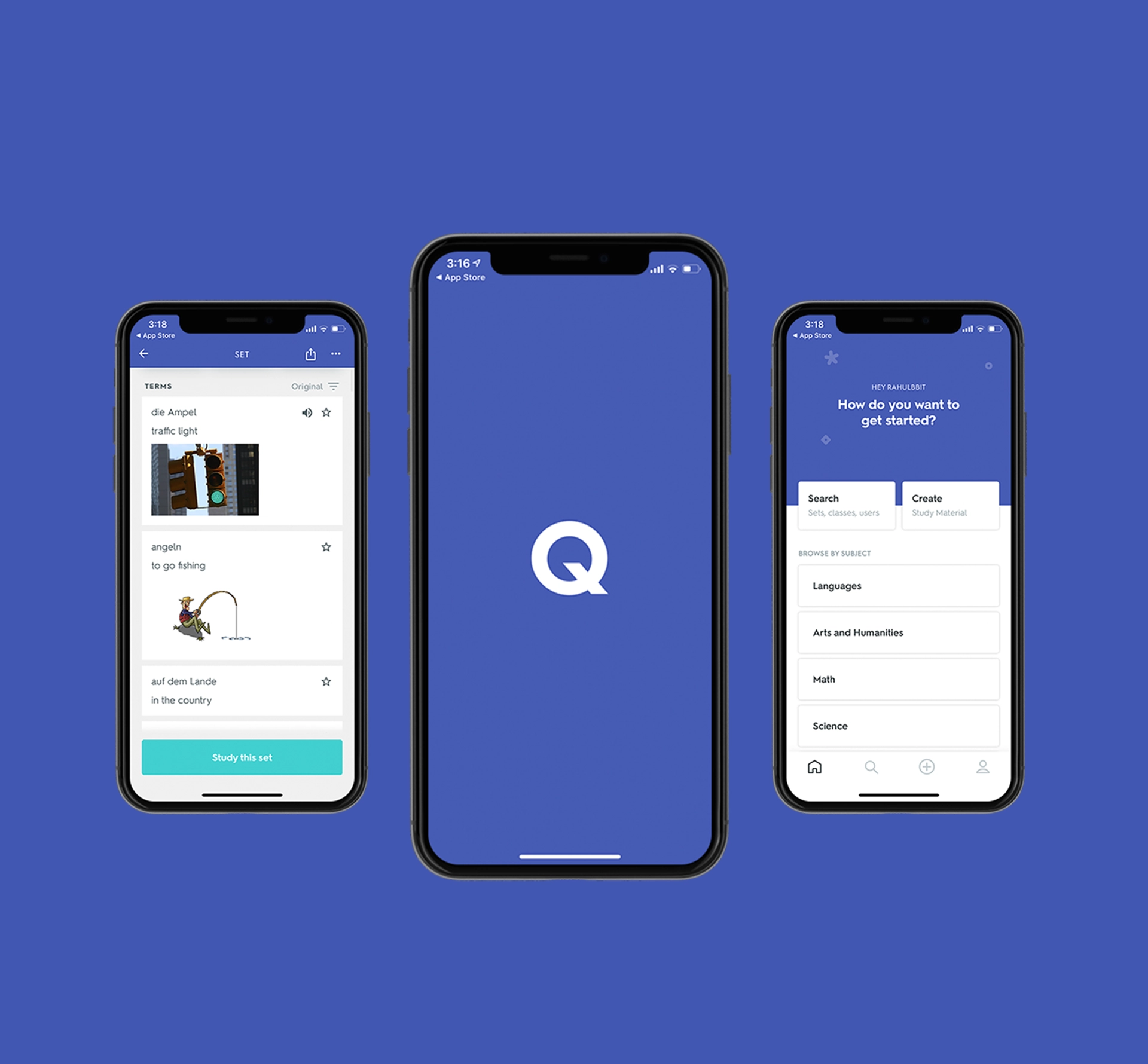 Quizlet app