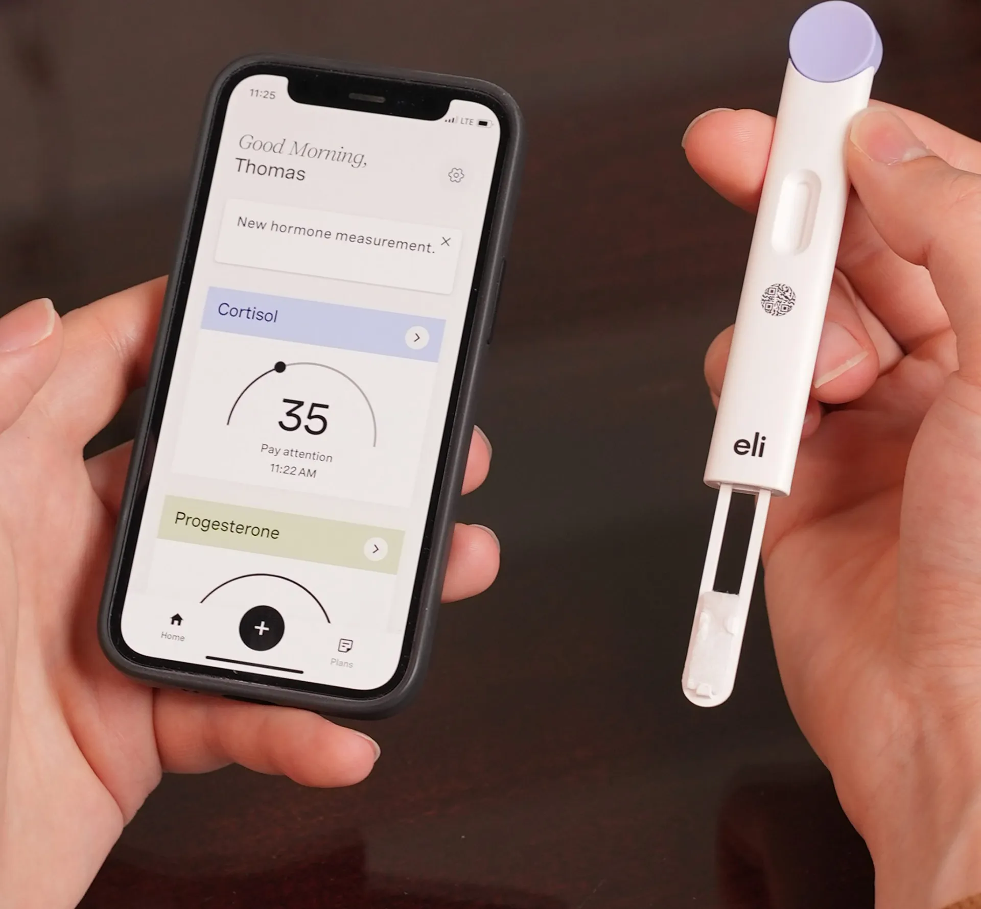 Hormonal test kit and app