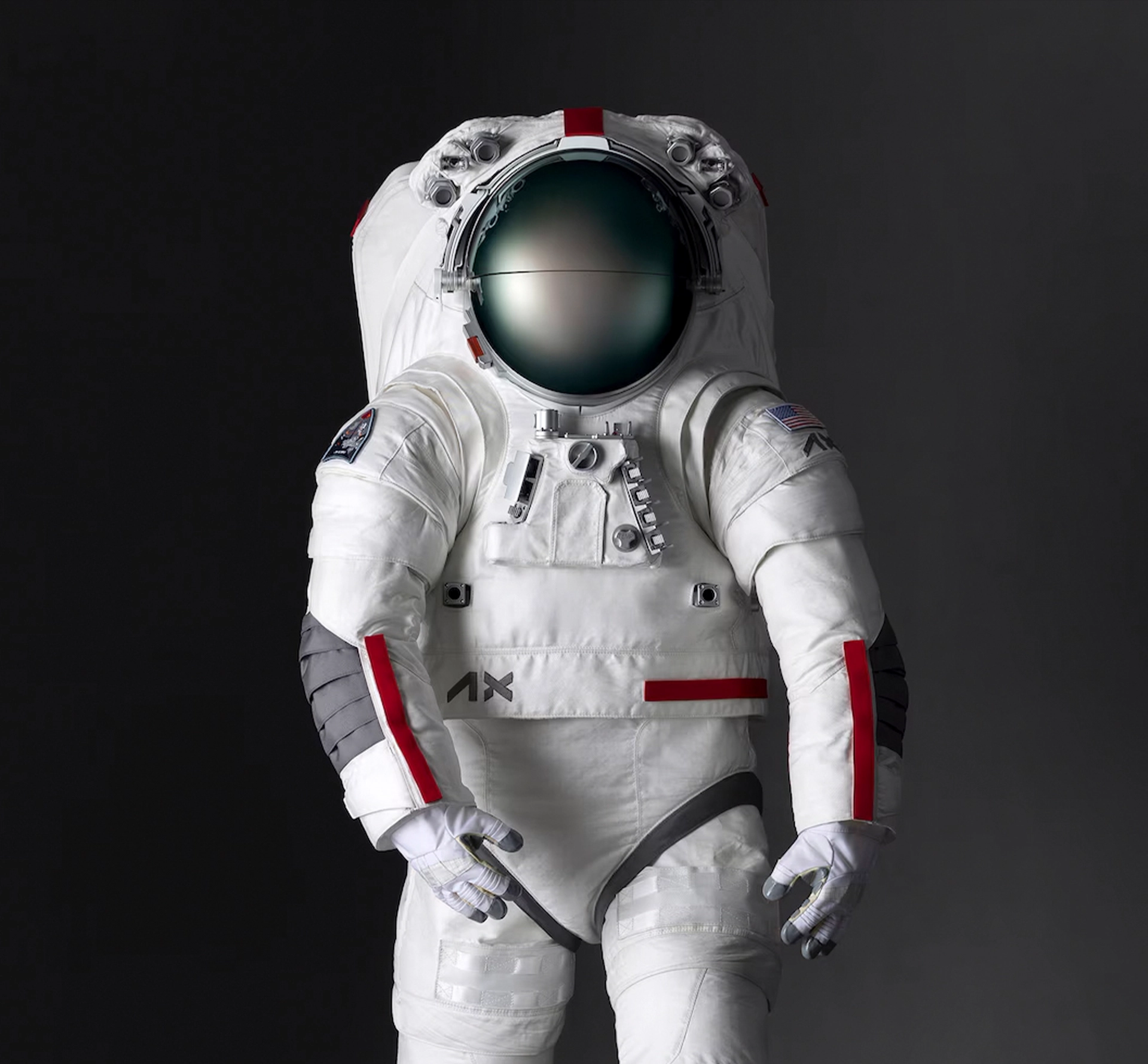 Image of an astronaut on a dark background