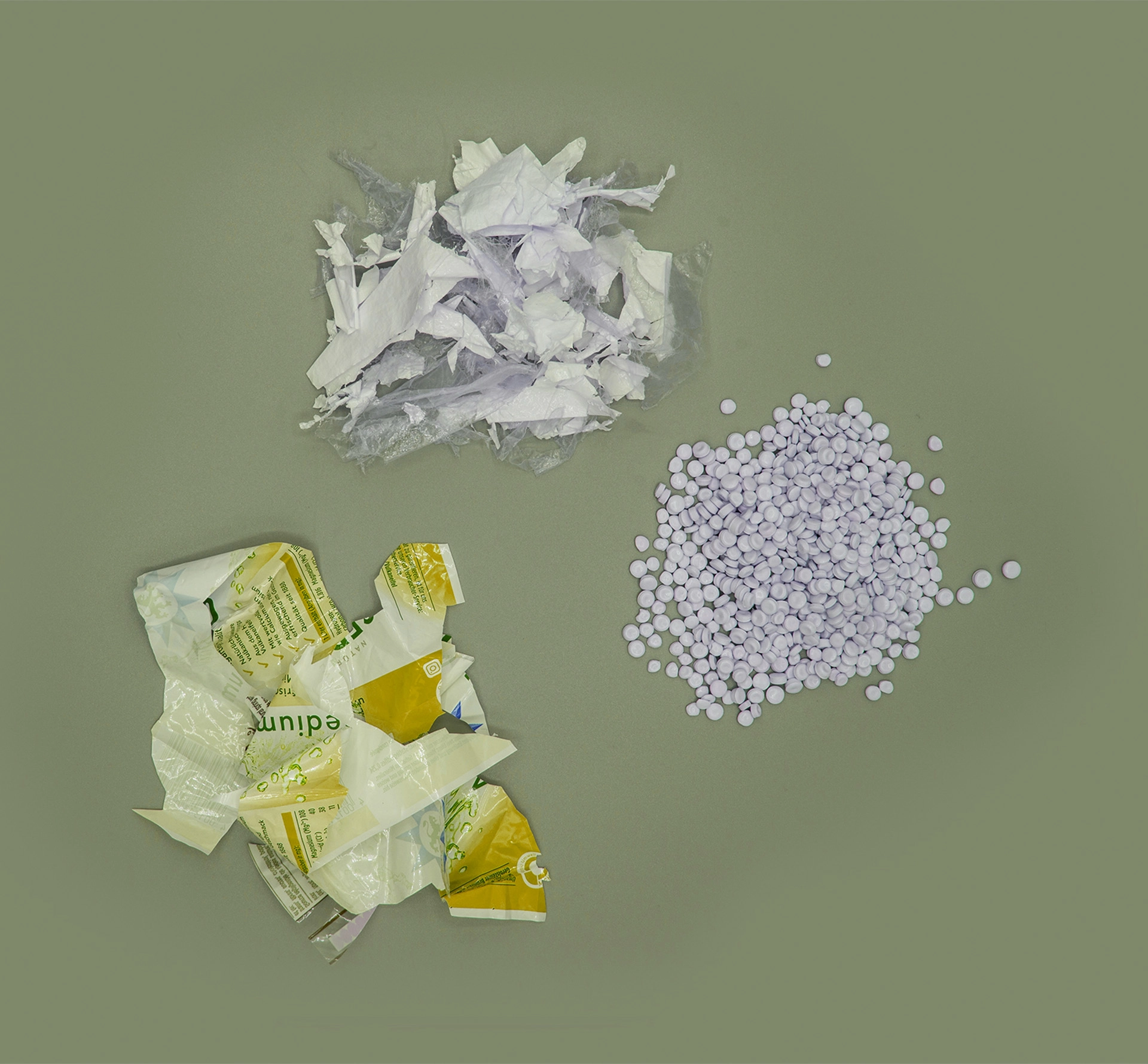 Materials used in the production of packaging