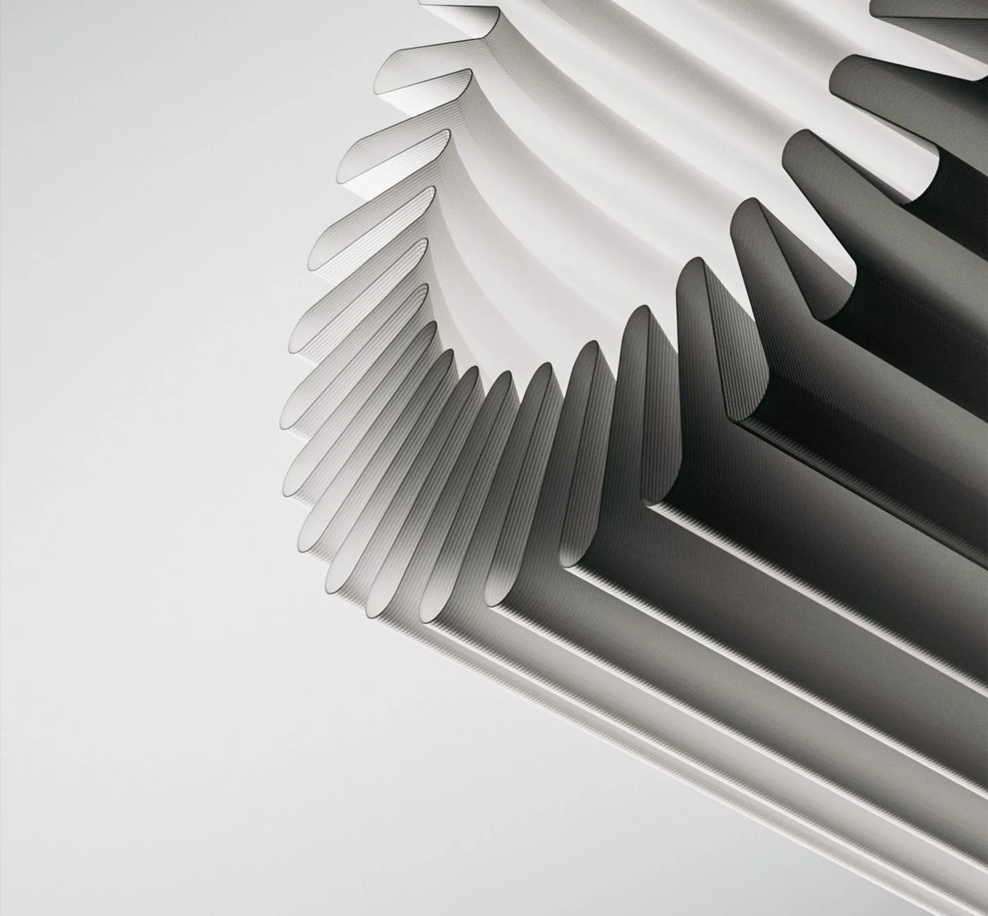 waved pattern 3d form