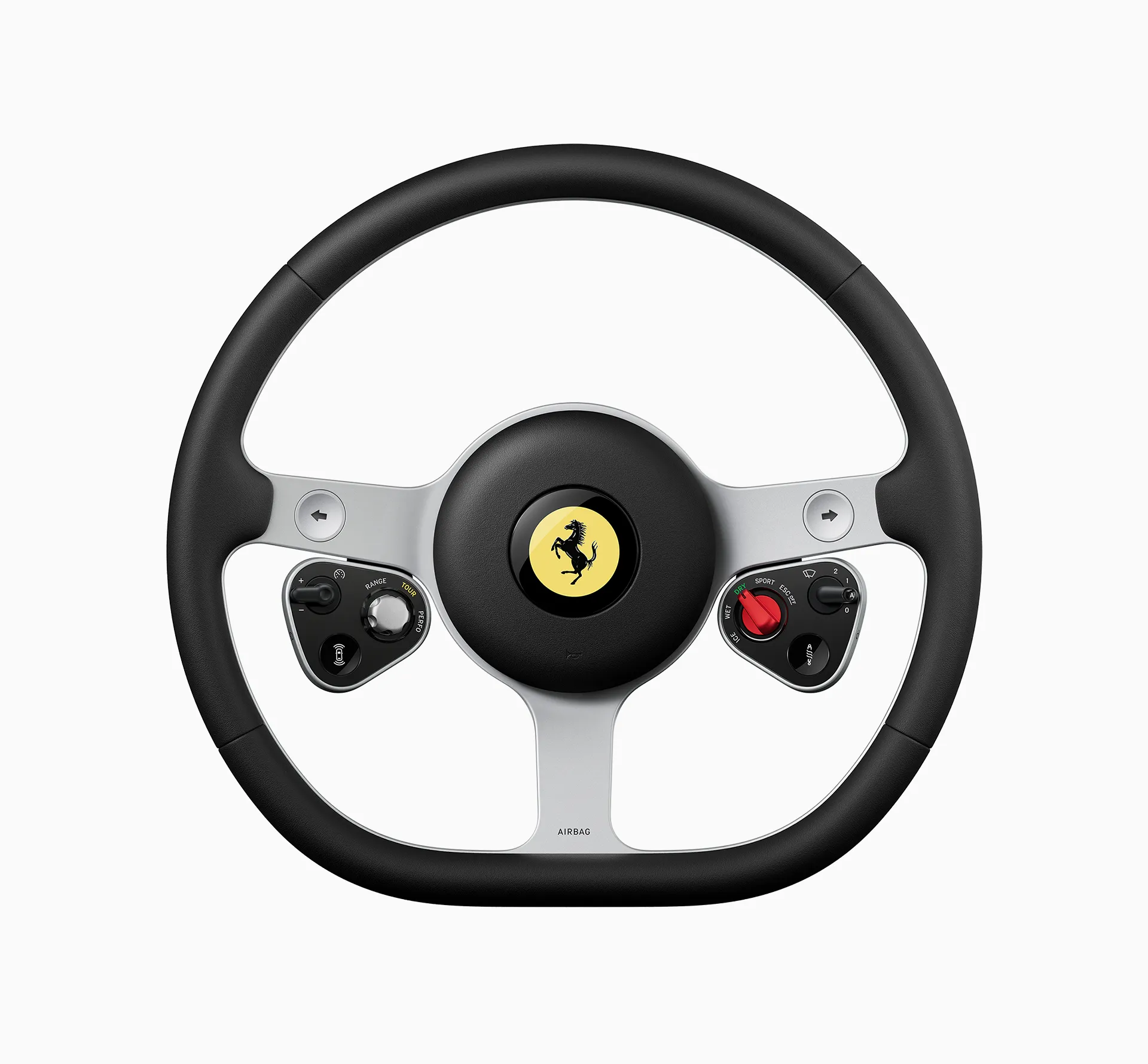 Steering wheel from a Ferrari concept car